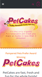 Mobile Screenshot of ilovepetcakes.com